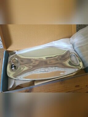 Nambe Handled Tray - 7x14"